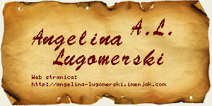 Angelina Lugomerski vizit kartica